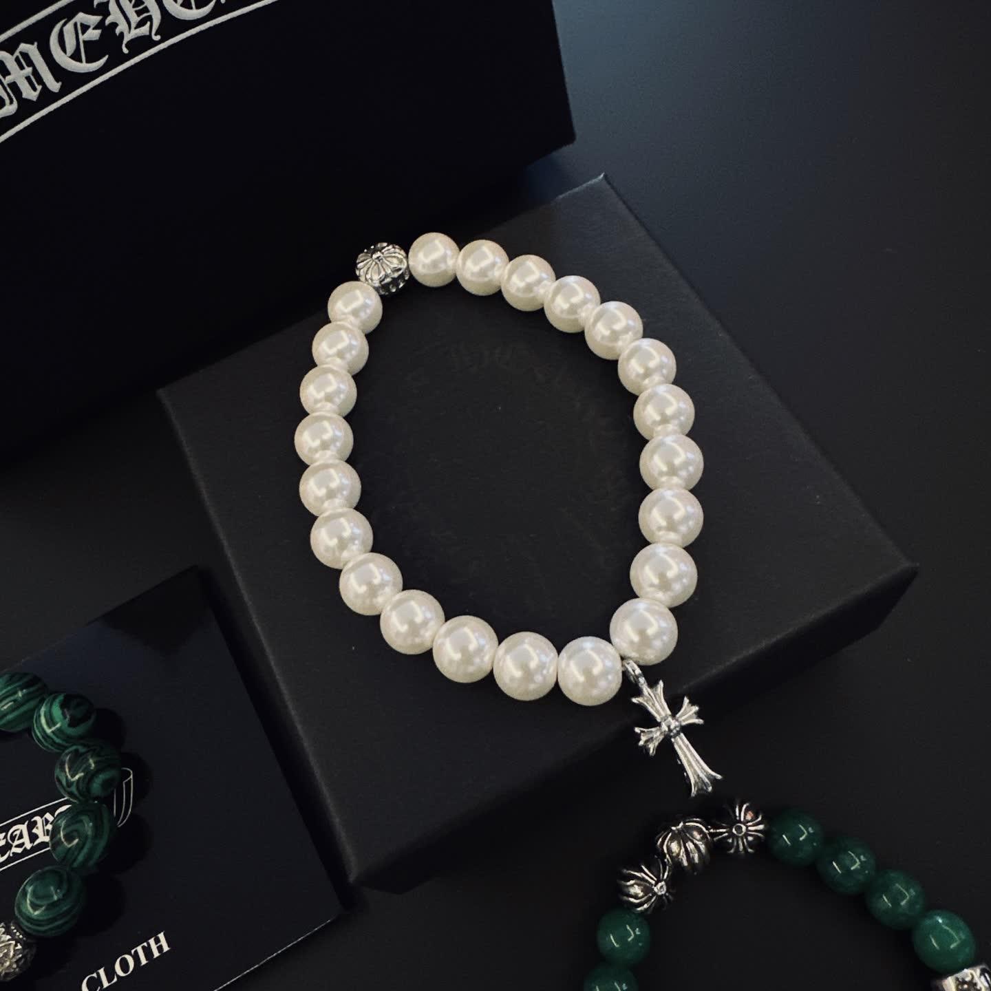 Chrome Hearts Beaded Bracelet Set